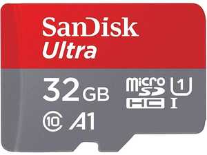 کارت حافظه سن دیسک مدل SanDisk Ultra microSDHC A1 UHS-I Card 32GB 120MB/s بدون آداپتور